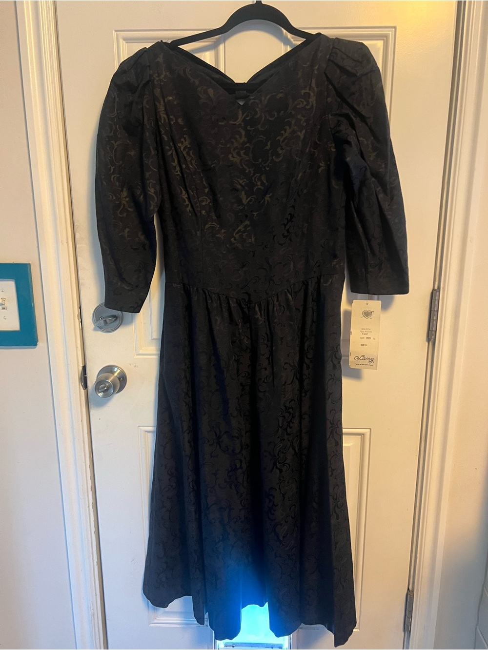 Vintage Lanz black amazing dress - dead tag
